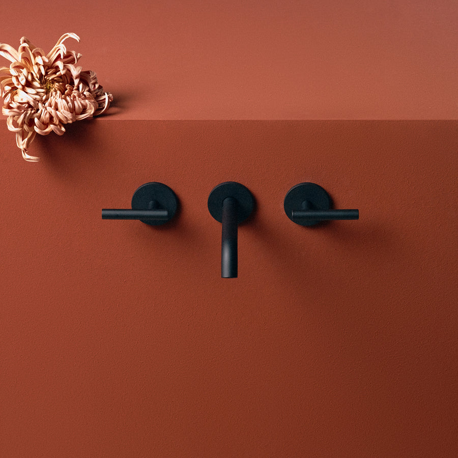 PAN S 3TH WALL MOUNTED BASIN MIXER 190MM