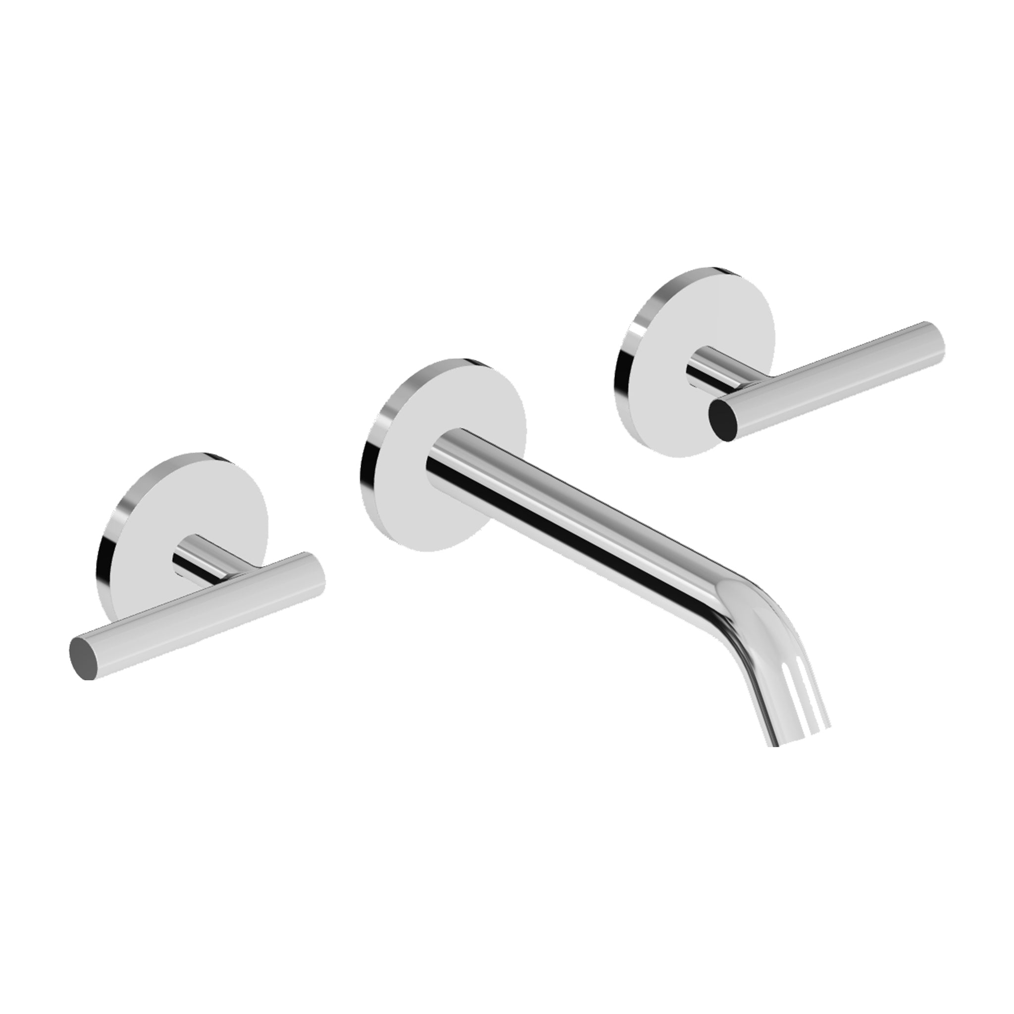 PAN S 3TH WALL MOUNTED BASIN MIXER 160MM