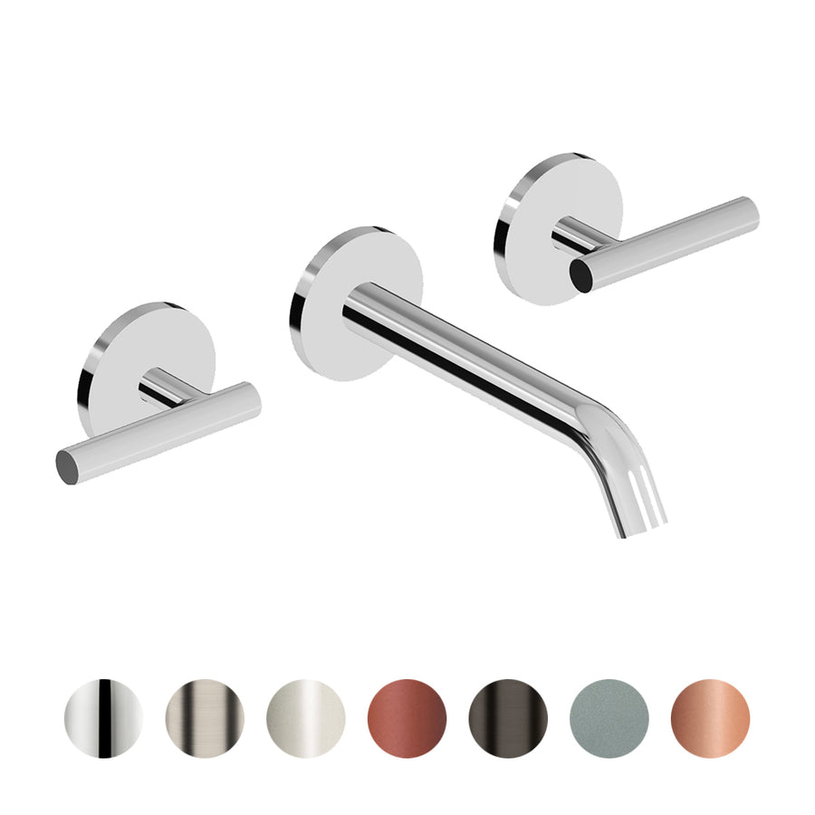 PAN S 3TH WALL MOUNTED BASIN MIXER 160MM
