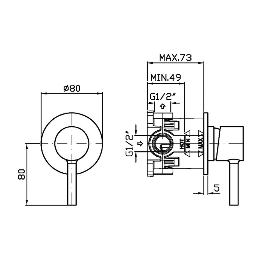 PAN S SHOWER MIXER