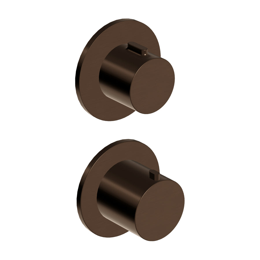 PAN S THEREMOSTATIC MIXER WITH X1 STOP VALVE