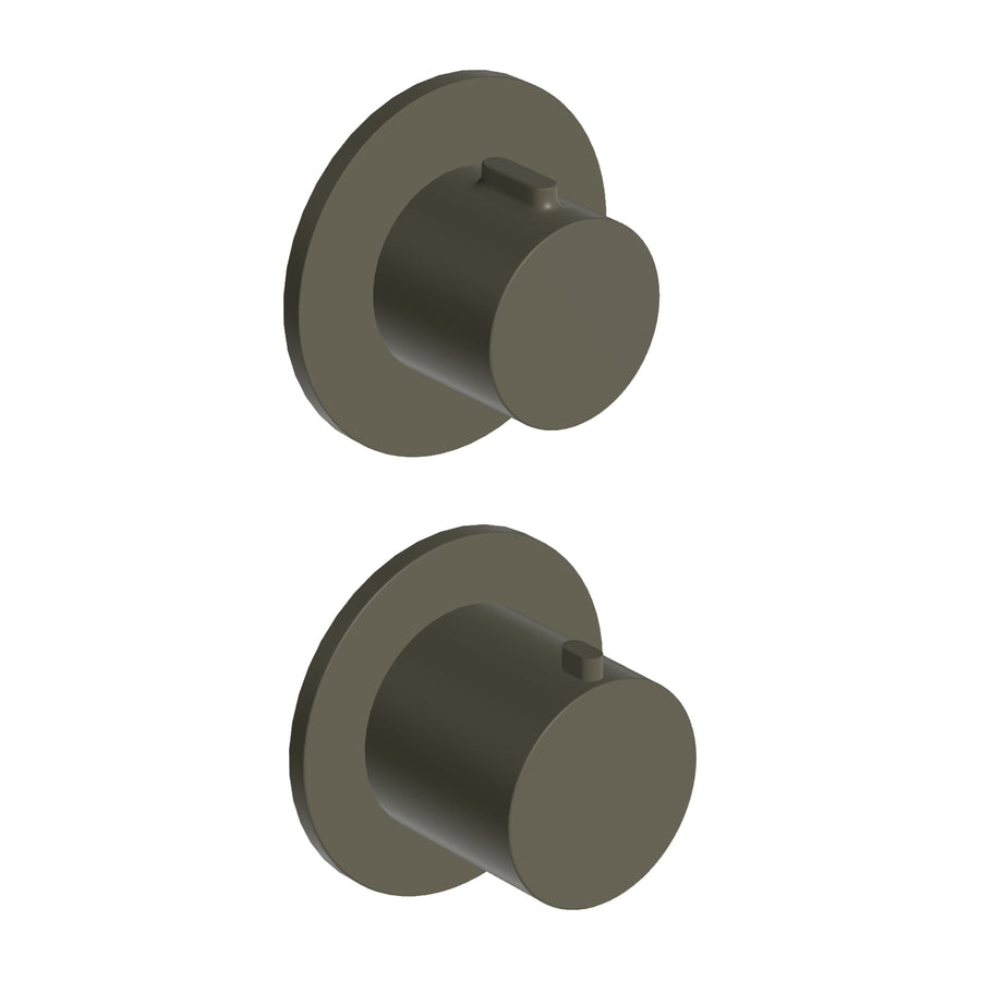 PAN S THEREMOSTATIC MIXER WITH X1 STOP VALVE