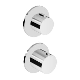 PAN S THEREMOSTATIC MIXER WITH X1 STOP VALVE