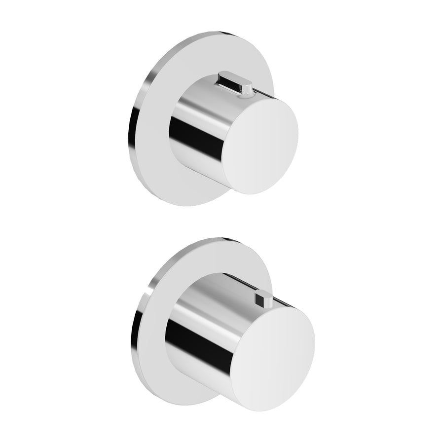 PAN S THEREMOSTATIC MIXER WITH X1 STOP VALVE