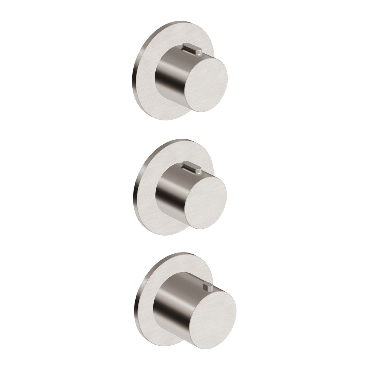 PAN S THEREMOSTATIC MIXER WITH X2 STOP VALVE