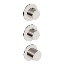 PAN S THEREMOSTATIC MIXER WITH X2 STOP VALVE