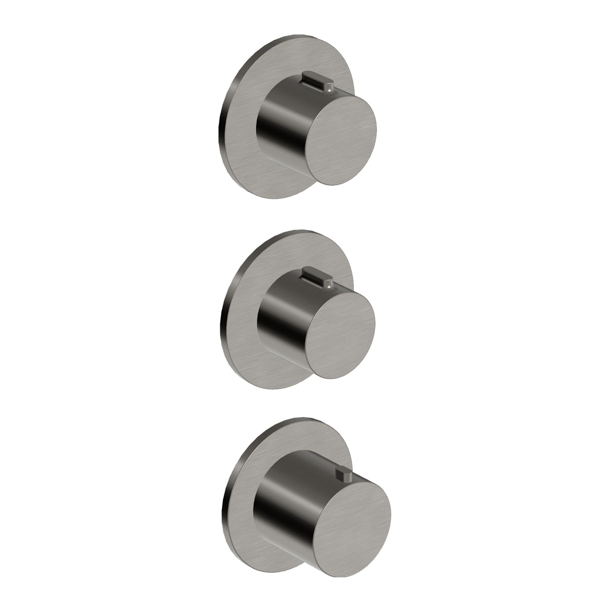 PAN S THEREMOSTATIC MIXER WITH X2 STOP VALVE