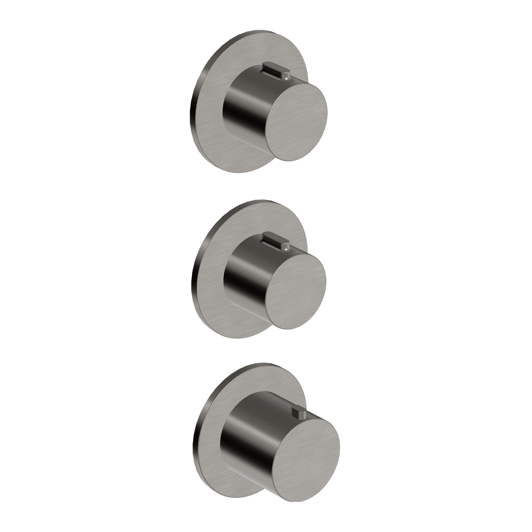 PAN S THEREMOSTATIC MIXER WITH X2 STOP VALVE
