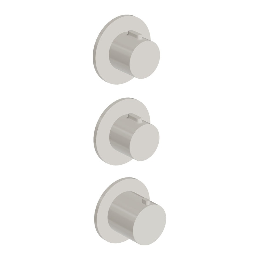PAN S THEREMOSTATIC MIXER WITH X2 STOP VALVE