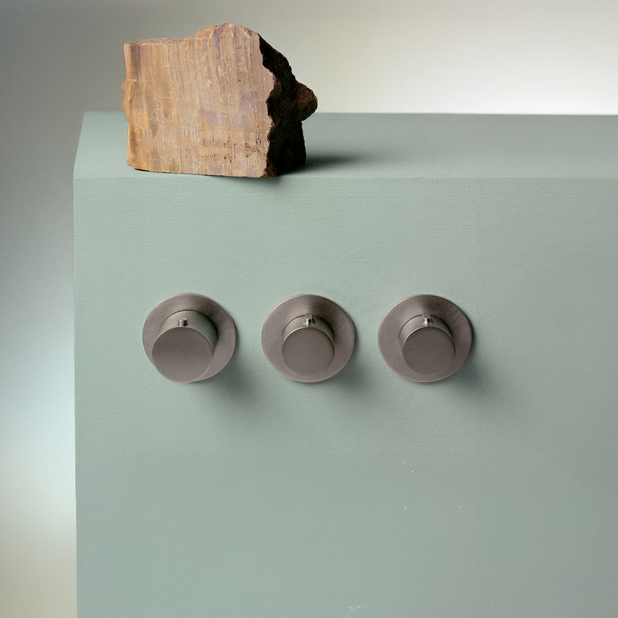 PAN S THEREMOSTATIC MIXER WITH X2 STOP VALVE