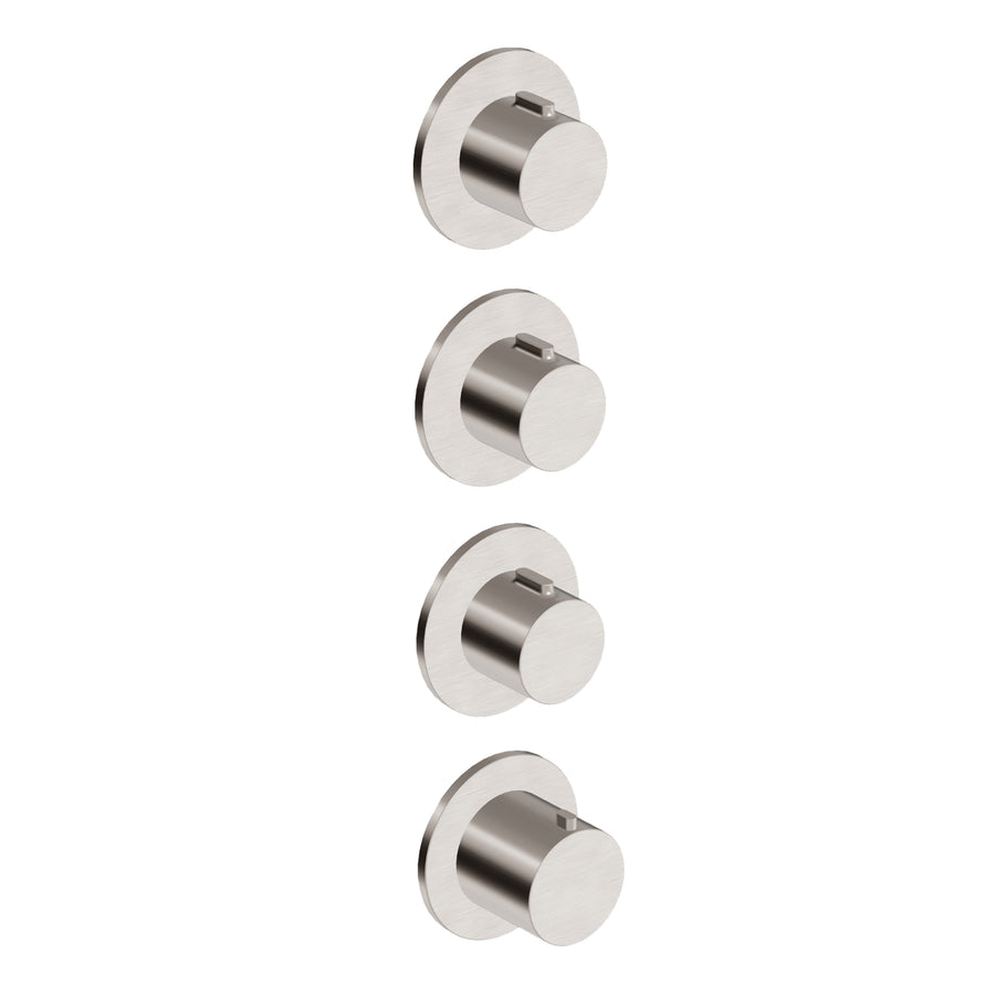 PAN S THEREMOSTATIC MIXER WITH X3 STOP VALVE