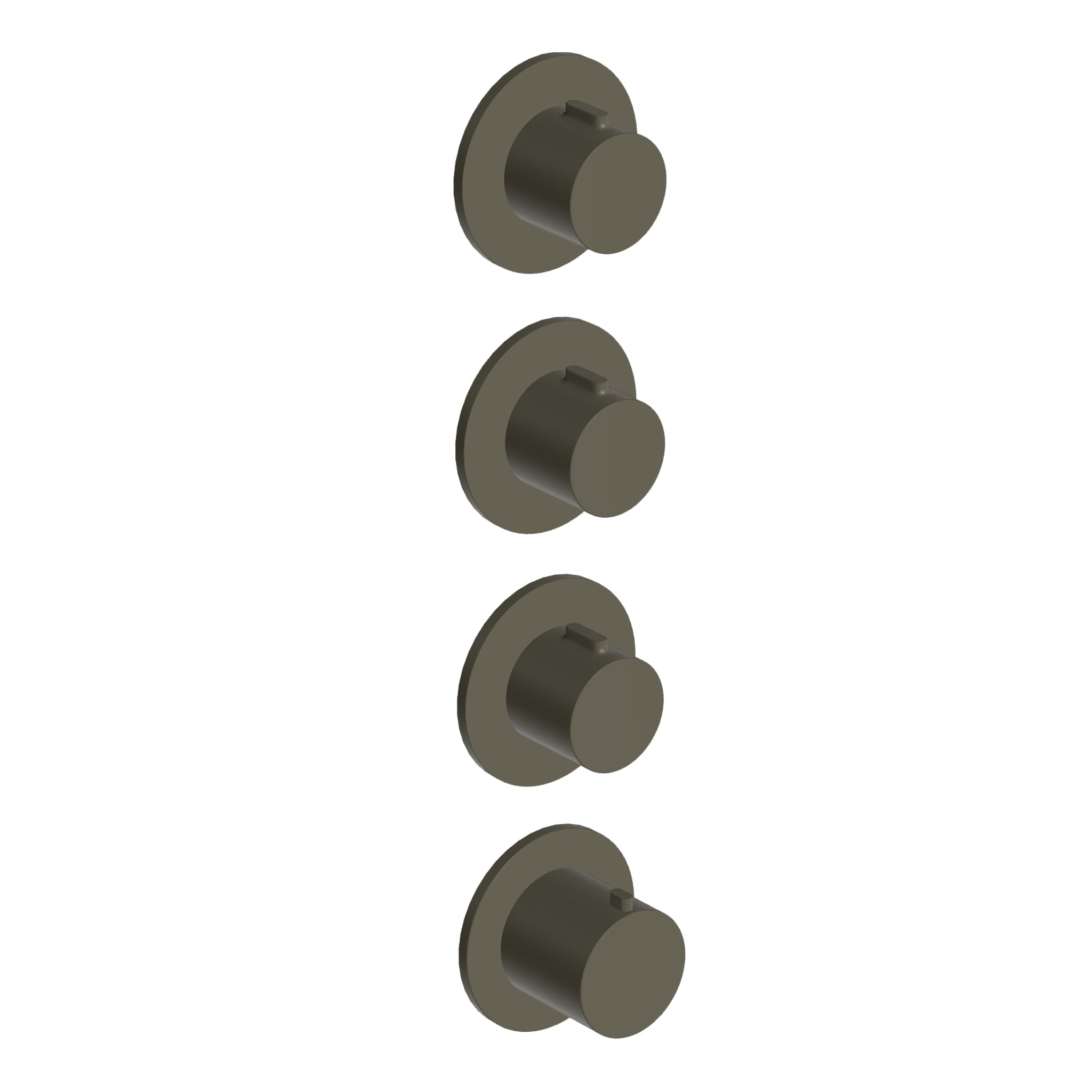 PAN S THEREMOSTATIC MIXER WITH X3 STOP VALVE