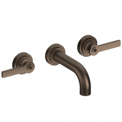 LANDMARK PURE 3TH WALL BASIN MIXER 140MM LEVER HANDLE