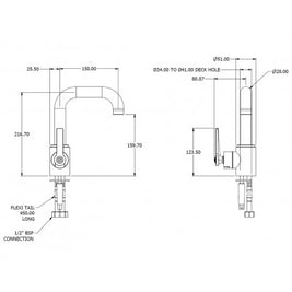 LANDMARK PURE BASIN MIXER