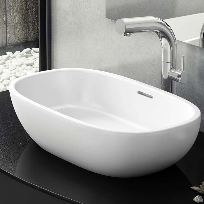 BARCELONA 55 VESSEL BASIN 550MM X 325MM NTH