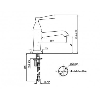 BELLAGIO BASIN MIXER