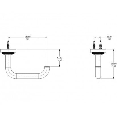 LANDMARK PURE TOILET ROLL HOLDER RH