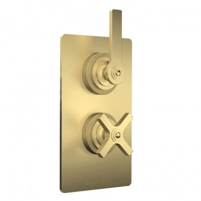 LANDMARK PURE THERMOSTATIC SHOWER MIXER 1 OUTLET LEVER/CROSS HANDLE