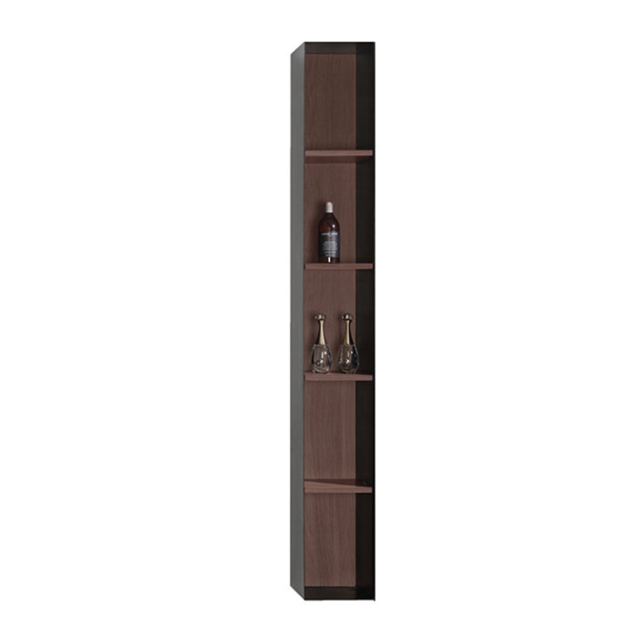 LOOM TOWER BLACK METAL OPEN SHELF