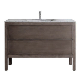 ARRIVO 1200 FLOOR VANITY W/ 1TH MARBLE TOP