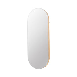 BROSTE ALVA OVAL MIRROR 620X60X1580MM NATURAL OAK