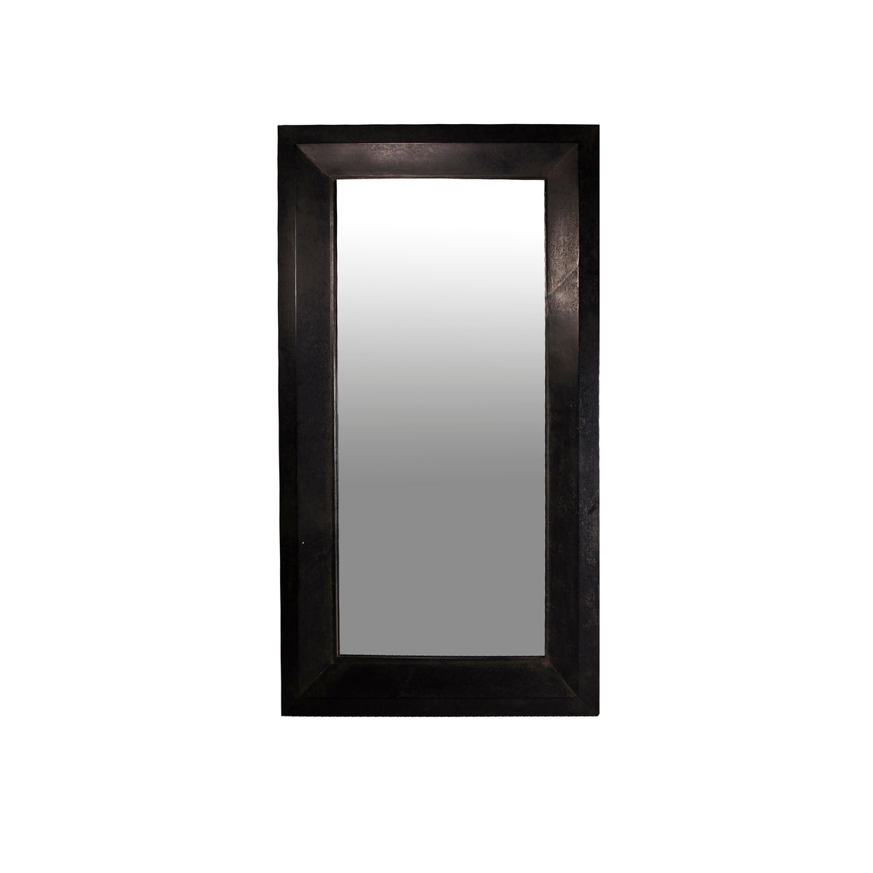 BROSTE CARLY METAL MIRROR IRON/GLASS 1000X76X1750MM BLACK