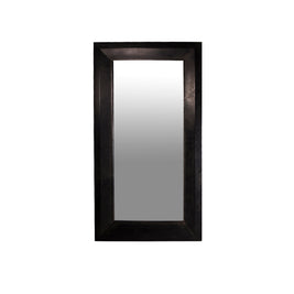 BROSTE CARLY METAL MIRROR IRON/GLASS 1000X76X1750MM BLACK