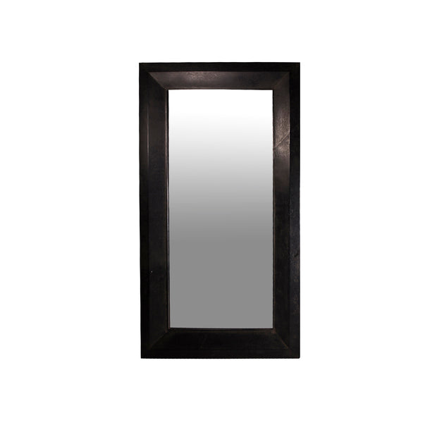 BROSTE CARLY METAL MIRROR IRON/GLASS 1000X76X1750MM BLACK