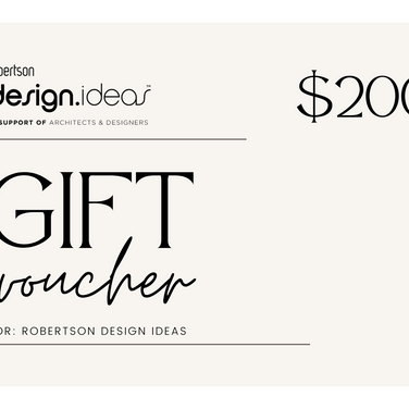 Robertson Design Ideas Gift Voucher