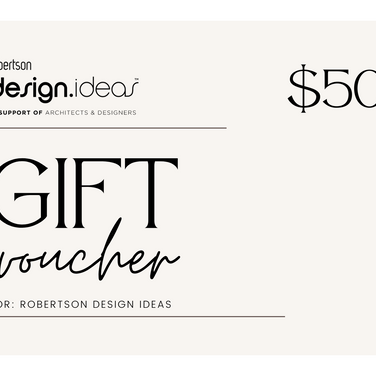 Robertson Design Ideas Gift Voucher