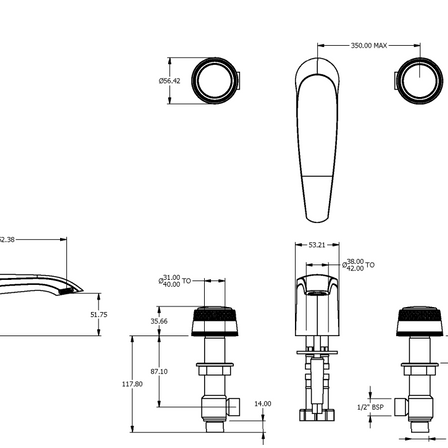 ONE HUNDRED 3TH BASIN MIXER