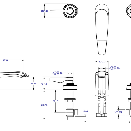 ONE HUNDRED 3TH BASIN MIXER