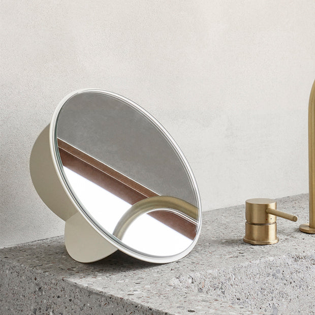 KD MIRROR SCULPTURE 250X180X200MM BEIGE