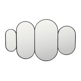 BROSTE PELLE MIRROR 840X20X510MM BLACK