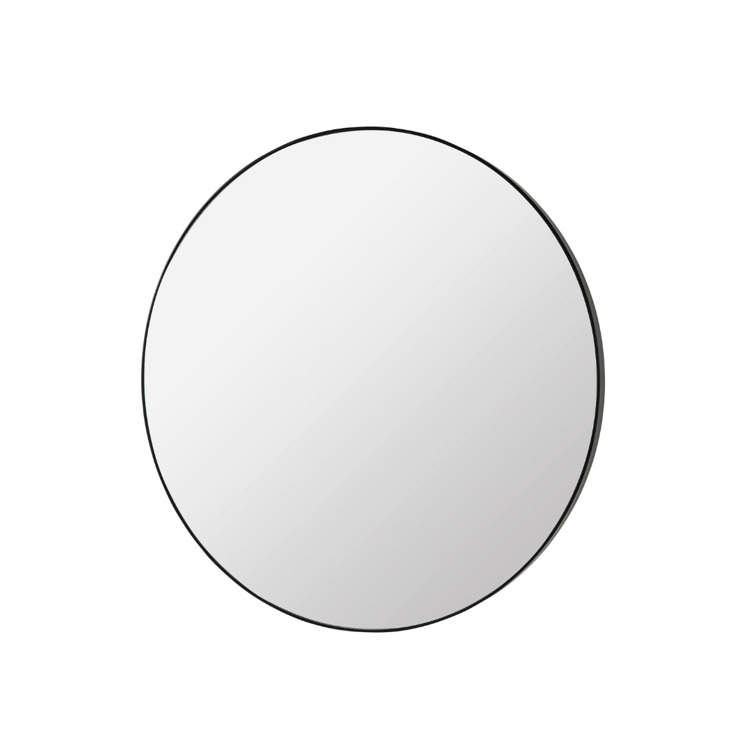 BROSTE ROUND COMPLETE MIRROR SMALL 800X32X800MM BLACK