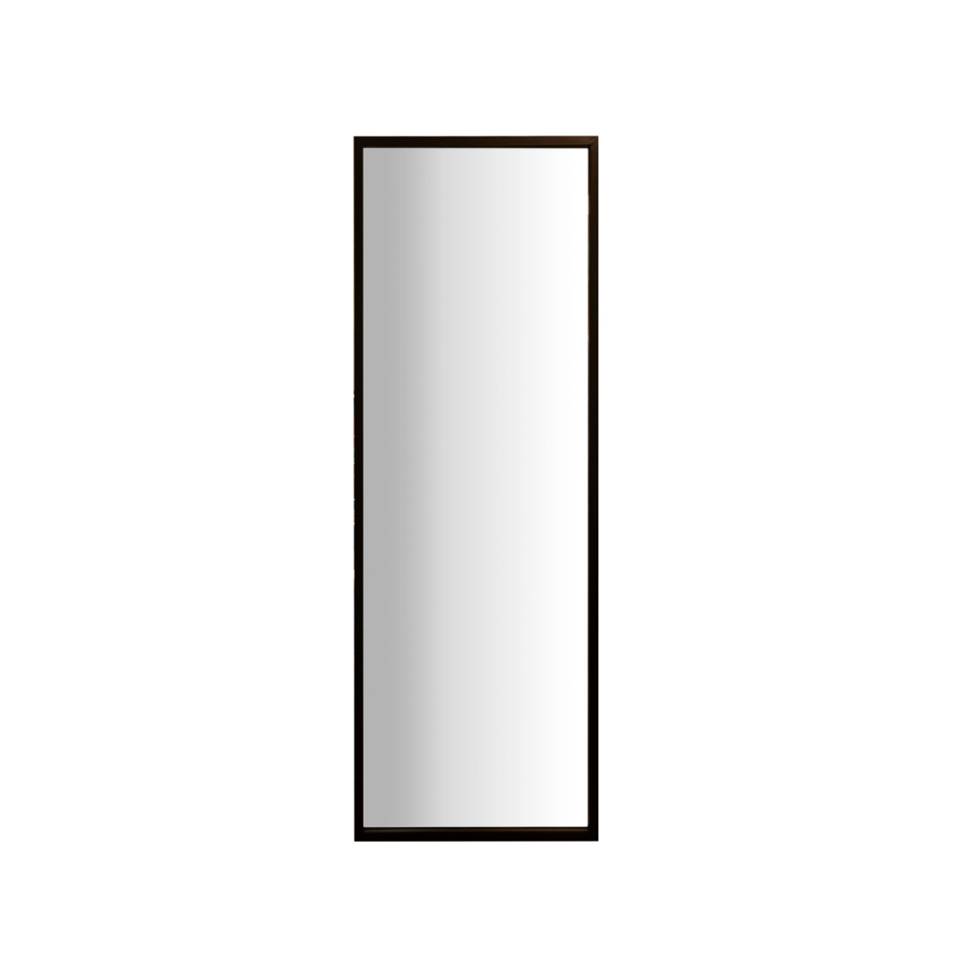 LARGE RUSTIC TAYLOR MIRROR METAL/GLASS 600X1800MM BLACK