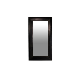 BROSTE CARLY METAL MIRROR IRON/GLASS 1000X76X1750MM BLACK