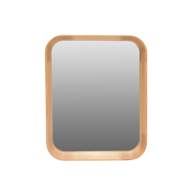 OAK FRAME RECTANGULAR MIRROR 400X60X500MM NATURAL
