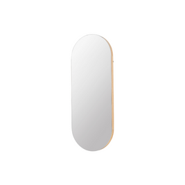BROSTE ALVA OVAL MIRROR 620X60X1580MM NATURAL OAK