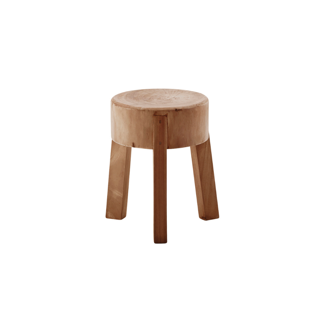 SIKA RODGER STOOL 400X400X450 TEAK