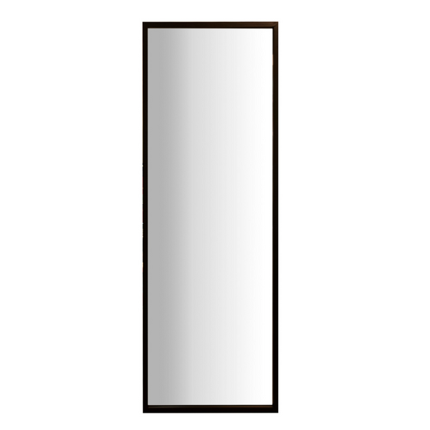 LARGE RUSTIC TAYLOR MIRROR METAL/GLASS 600X1800MM BLACK