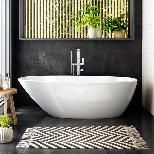 MOZZANO II FREESTANDING BATH W/VOID 1682L X 762W X 418/533H