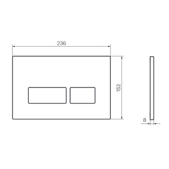 BLADE MECHANICAL PUSH PLATE