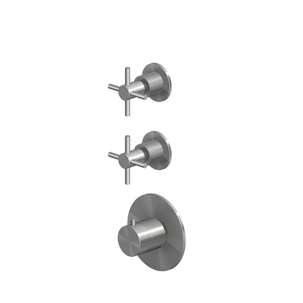 HELM THERMOSTATIC SHOWER MIXER 2 STOP VALVES