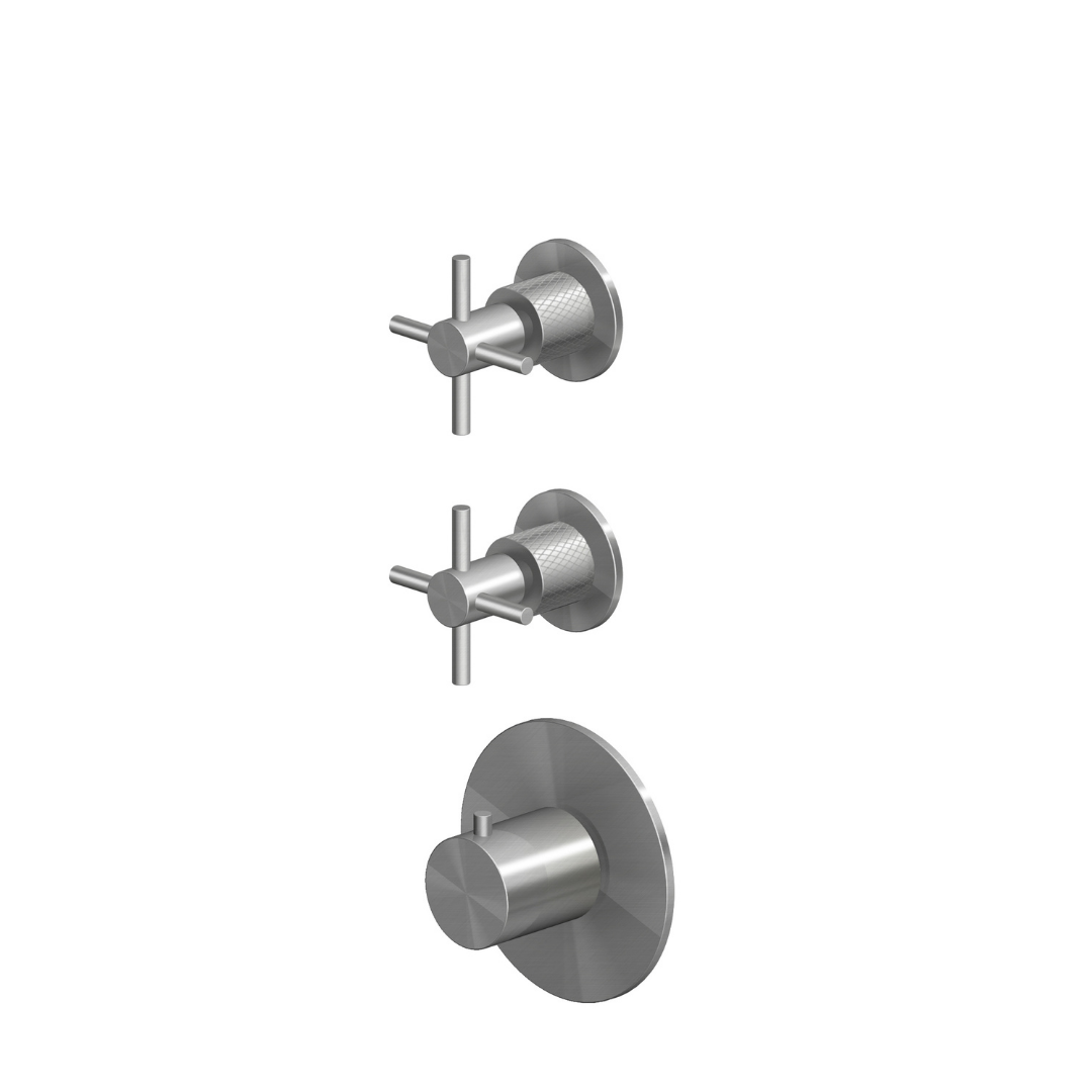 HELM THERMOSTATIC SHOWER MIXER 2 STOP VALVES