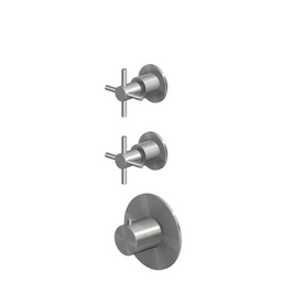 HELM THERMOSTATIC SHOWER MIXER 2 STOP VALVES