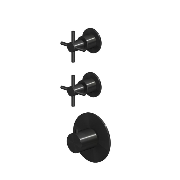 HELM THERMOSTATIC SHOWER MIXER 2 STOP VALVES