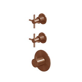 HELM THERMOSTATIC SHOWER MIXER 2 STOP VALVES