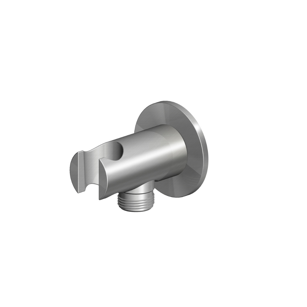 HELM WALL MOUNTED SHOWER SUPPORT & HOSE CONNECTION
