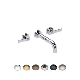 LANDMARK PURE 3TH WALL BASIN MIXER 210MM LEVER HANDLE
